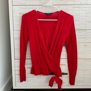 Ann Taylor Faux Wrap Sweater